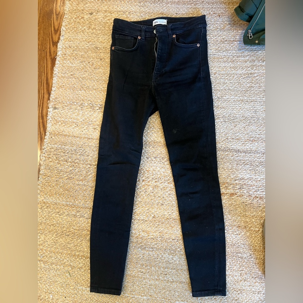 Zara black skinny jean